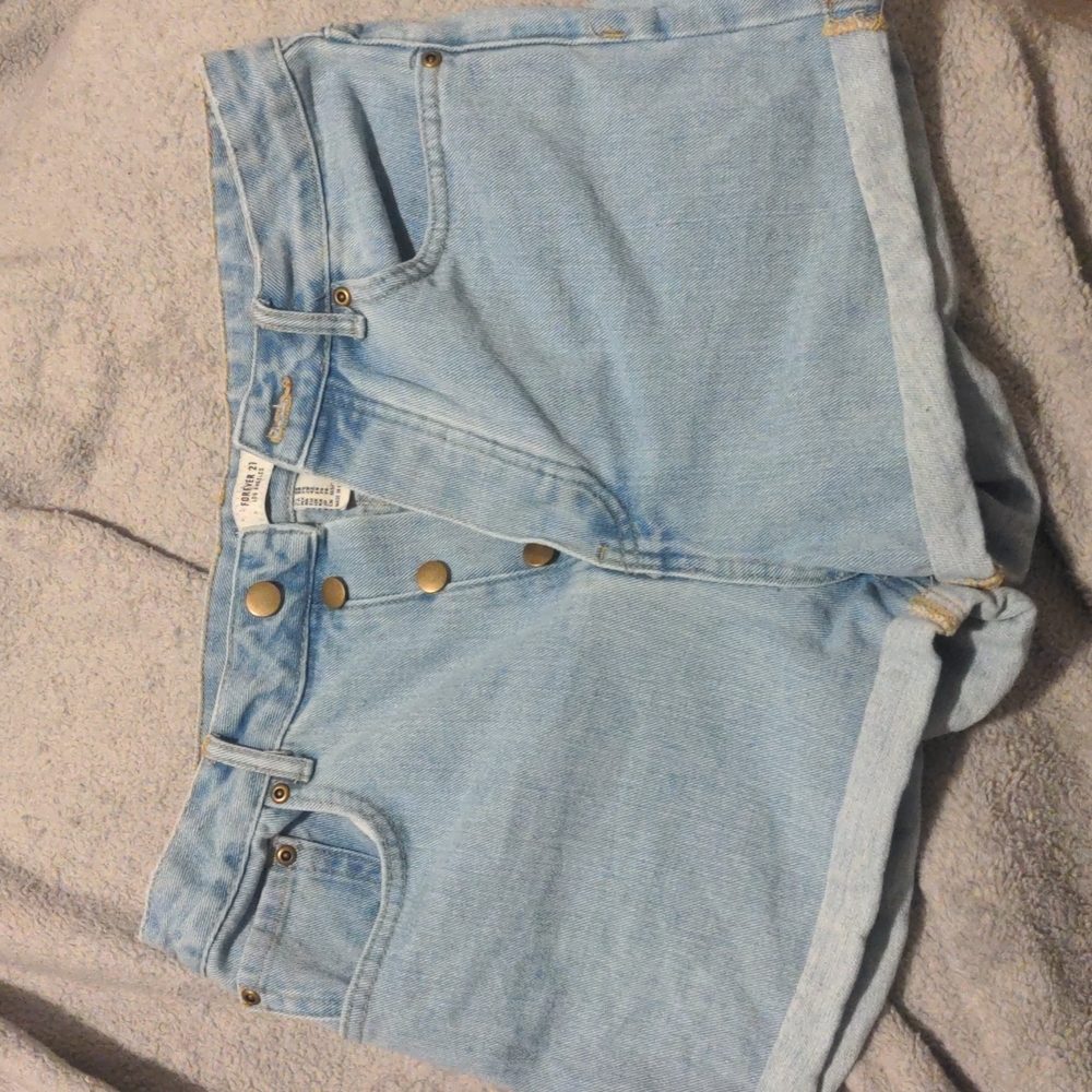 Forever 21 Blue Jeans denim shorts